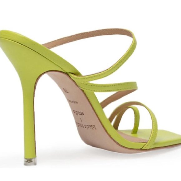 Never Worn Black Suede Studio Strappy Heels - Picture 3 of 3